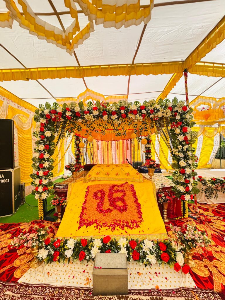 sandhu flower decoration
